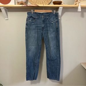 Men’s Levi Strauss Denim Blue Jeans size 34x30, 34 waist straight leg, Levi 514